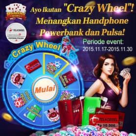 CRAZY WHEEL DOMINO QIUQIU BOYA
