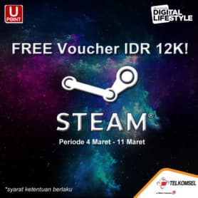 Steam Free IDR 12K!