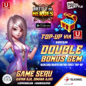 Double Gems Battle of Heroes 