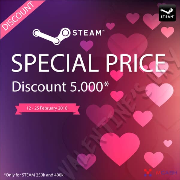 STEAM Diskon Rp 5.000*