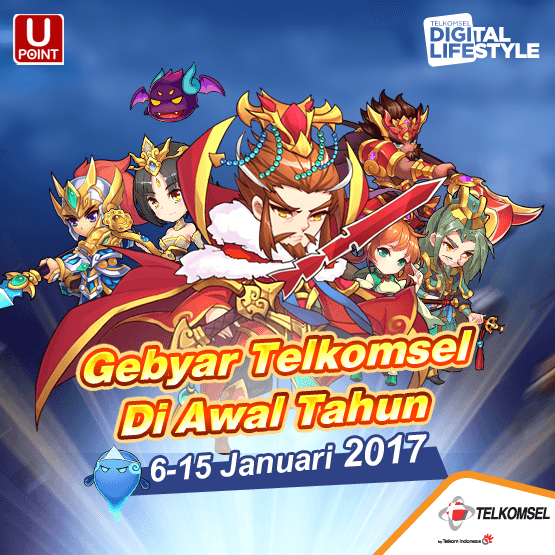 Gebyar Three Kingdoms Hero!
