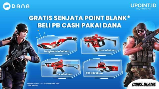 Top Up PB Cash di upoint.id BONUS Spesial Item PB