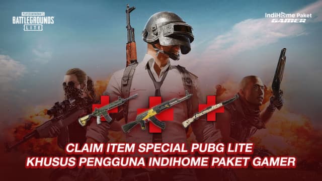 Cobain main PUBG Lite pakai IndiHome paket Gamer!