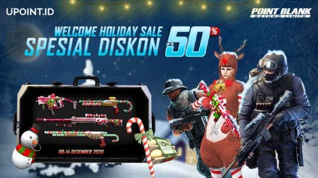Diskon 50% Christmas Series Weapon Point Blank