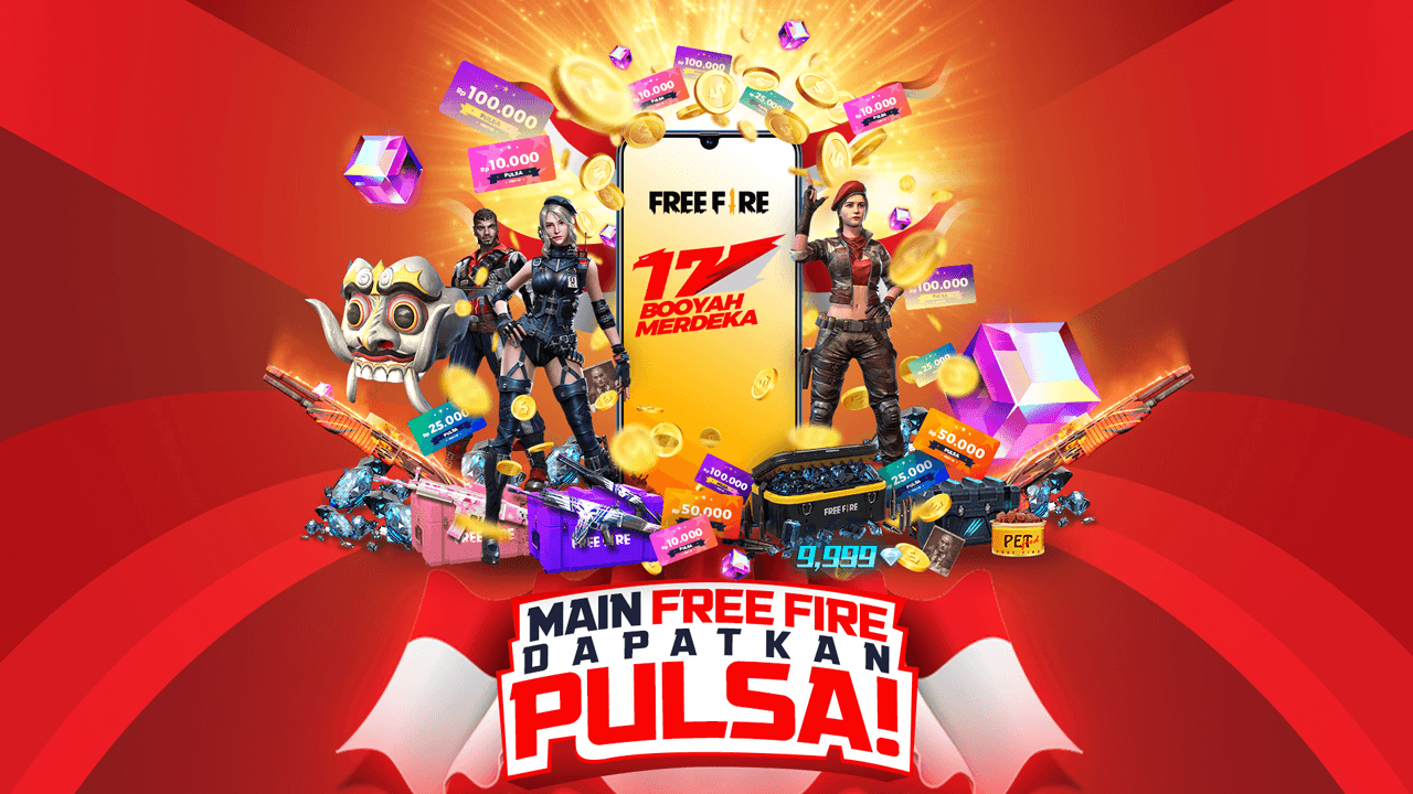 Mainkan Free Fire di Hari Kemerdekaan dan Dapatkan Hadiah Menarik