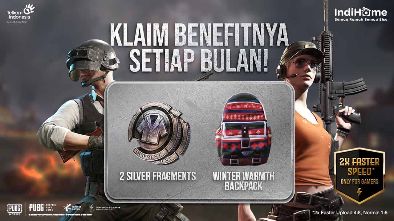 Raih Benefit Spesial PUBG Mobile dari Indihome Paket Gamer