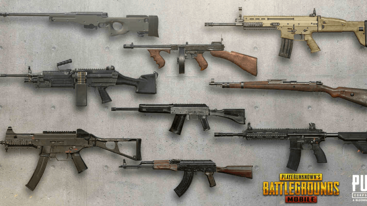 Senjata Terbaik di Mode Team Death Match PUBG Mobile