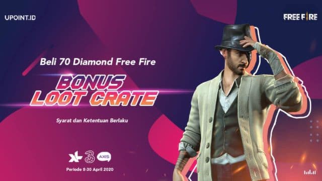 Gratis Loot Crate One Eye Man dan Fashion Lady Free Fire!