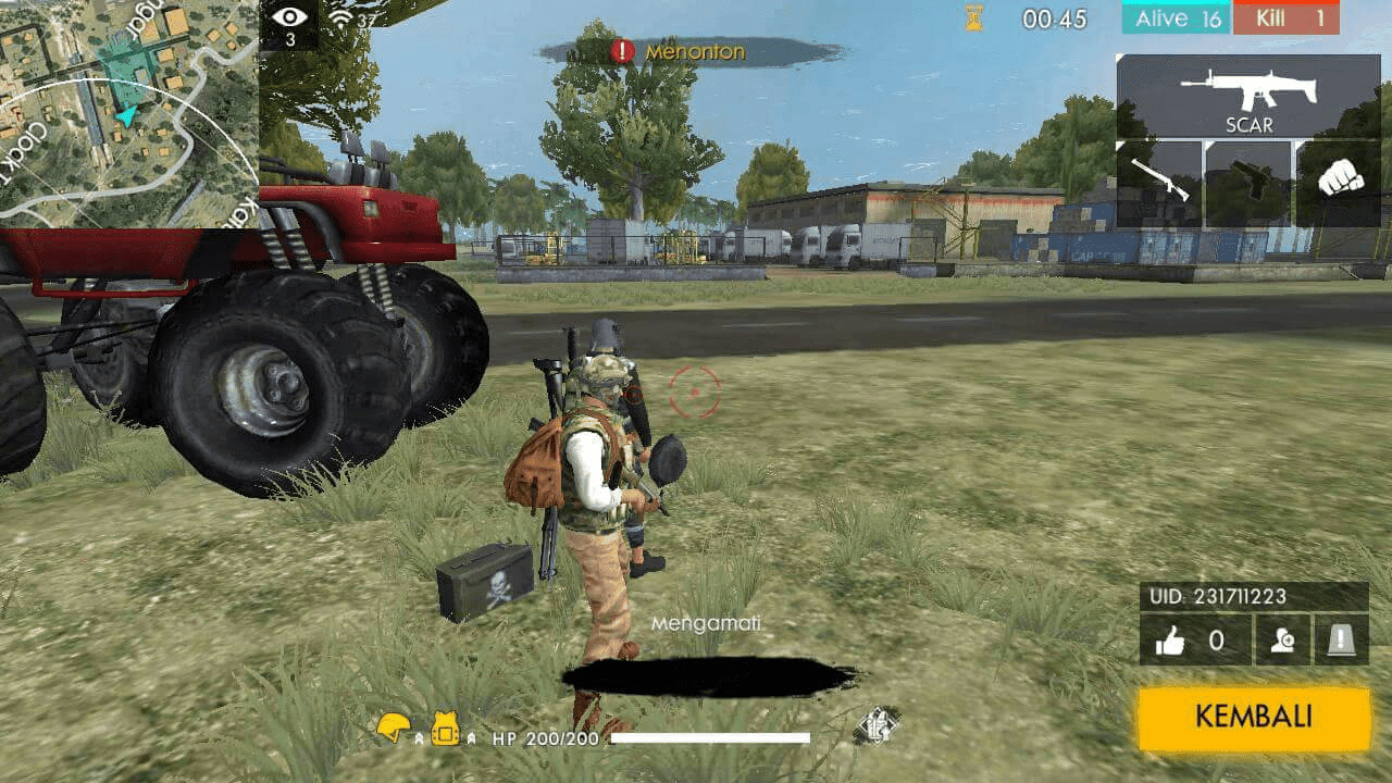 5 Hal yang Dapat Membuat Terbunuh Seketika di Free Fire