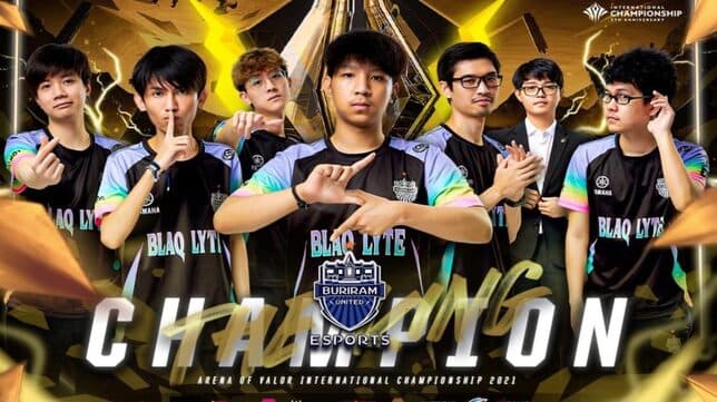 Wakil dari Thailand, Buriram United Esports Menangi AOV International Championship 2021