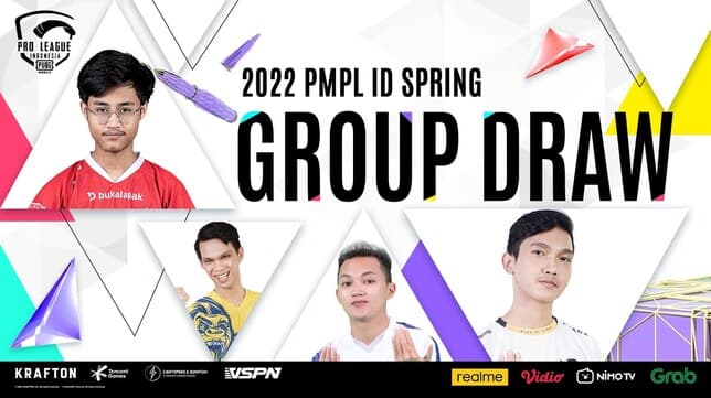 Grup Neraka Tercipta, Inilah pembagian Grup PMPL ID Spring 2022