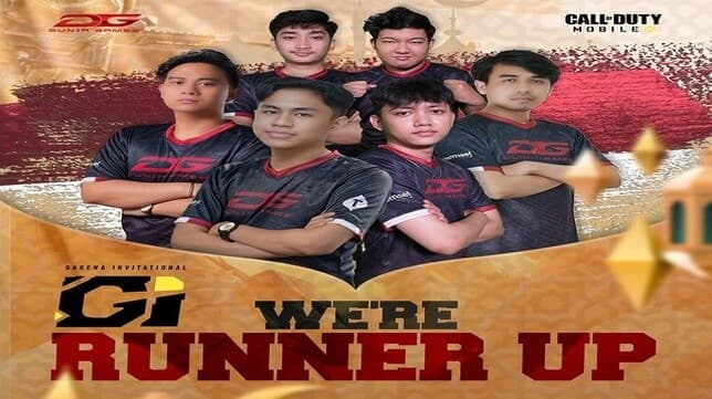 Kalah Di Partai Final Kembali, DG Esports Jadi Runner-Up Call of Duty Mobile Garena Invitational 2022