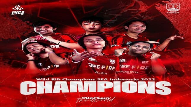 Lewat Pertarungan Sengit, Persis Esports Juarai Turnamen Wild Rift WCS ID 2022