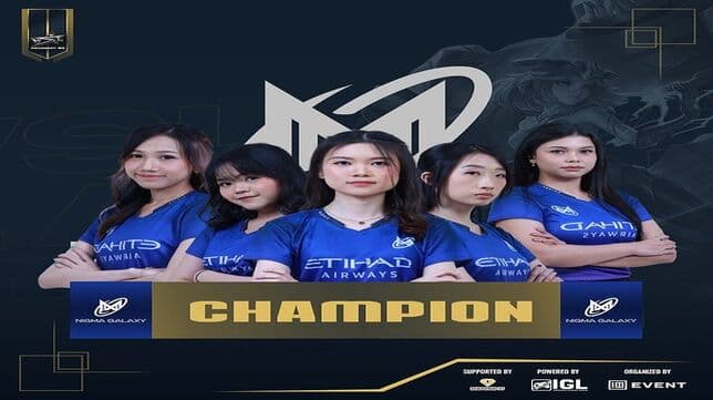 Lakukan Debut Manis, Nigma Galaxy Juara WSL Academy Season 3