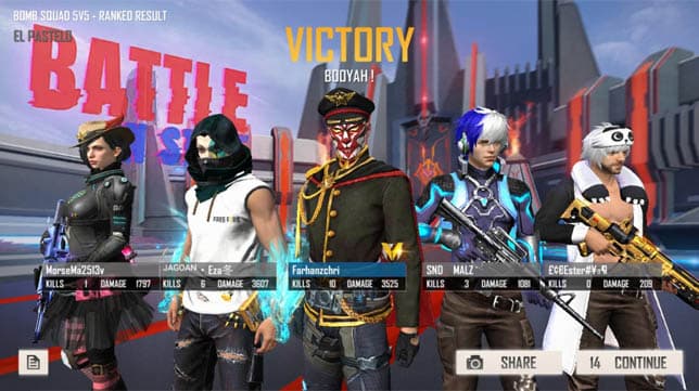 Auto Booyah! Ini Tips Bermain Mode Bomb Squad Ranked di Free Fire