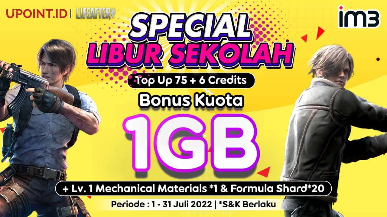 Dapatkan Bonus Item LifeAfter dan Kuota IM3 1 GB Hanya di UPOINT.ID