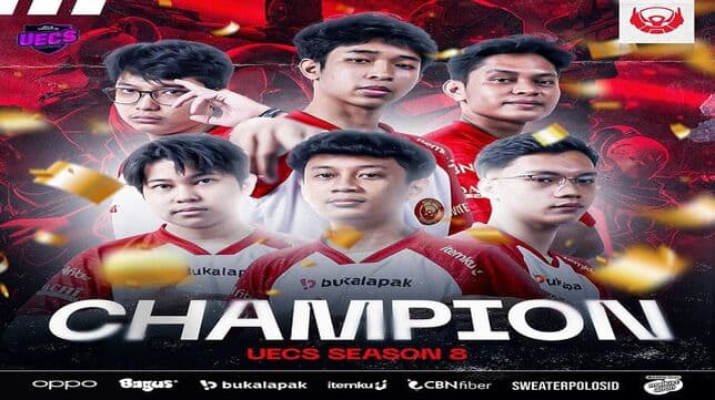 Bigetron Delta Juarai Turnamen UECS Season 8