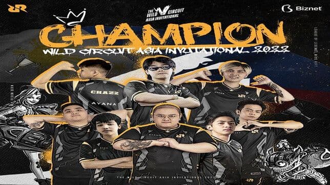 Tim RRQ Berhasil Menangi Turnamen Wild Circuit Asian Invitational 2022