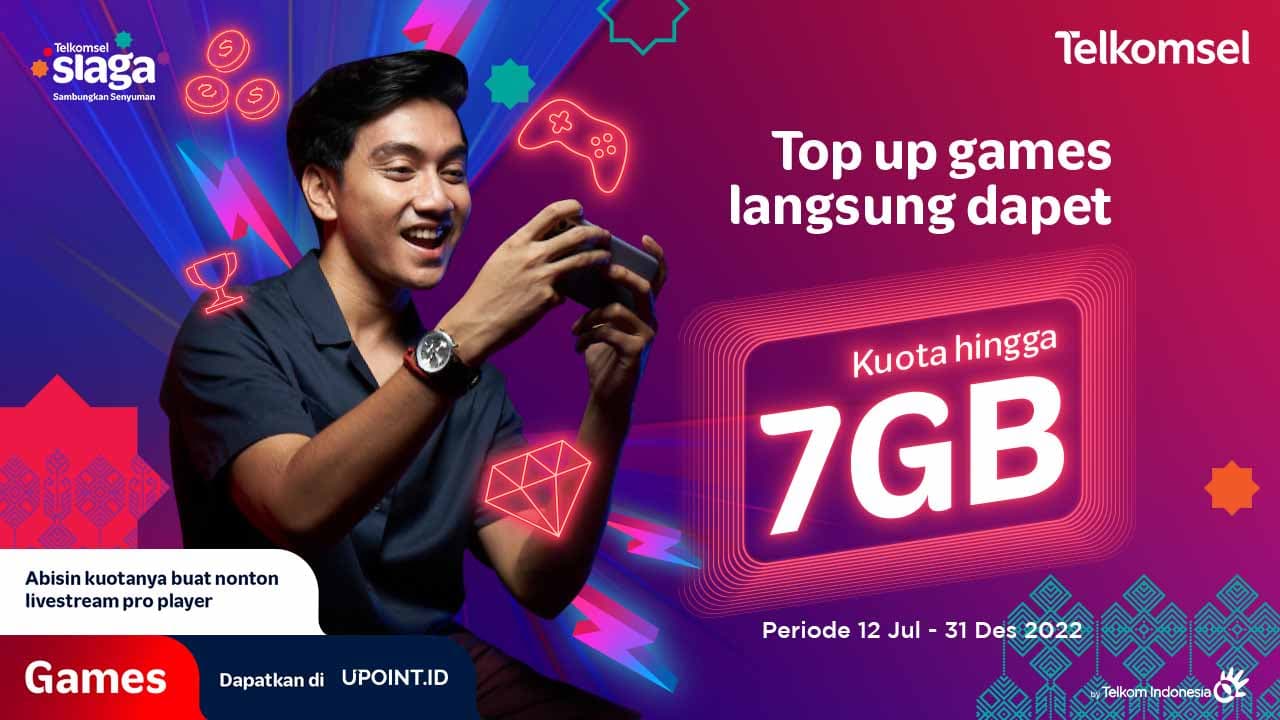 Bonus Kuota Telkomsel hingga 7 GB Hanya Top Up Credits LifeAfter di UPOINT.ID
