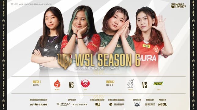 8 Tim Mobile Legends Ladies Akan Bertarung Di WSL Season 6