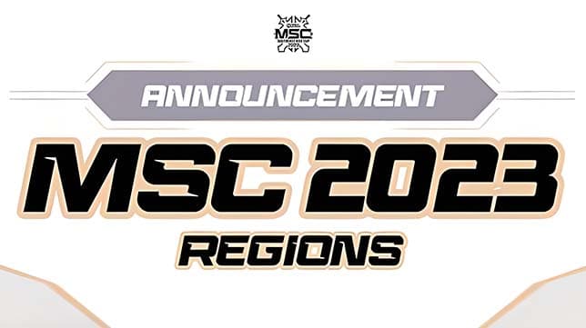 Catat, Ini Daftar Tim dan Roster MSC 2023 Dari Setiap Regional!
