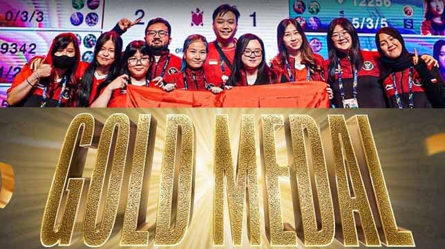 Taklukkan Filipina, Timnas Women MLBB Indonesia Raih Emas Perdana!