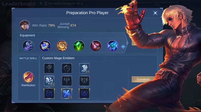 Sekali Combo Mati! Ini Build Gusion Tersakit di Mobile Legends