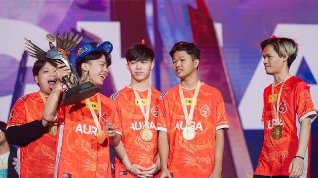 Raih Juara! AURA Fire Berhasil Bawa Pulang Piala Presiden Esports 2023 Usai Kalahkan Rebellion Zion