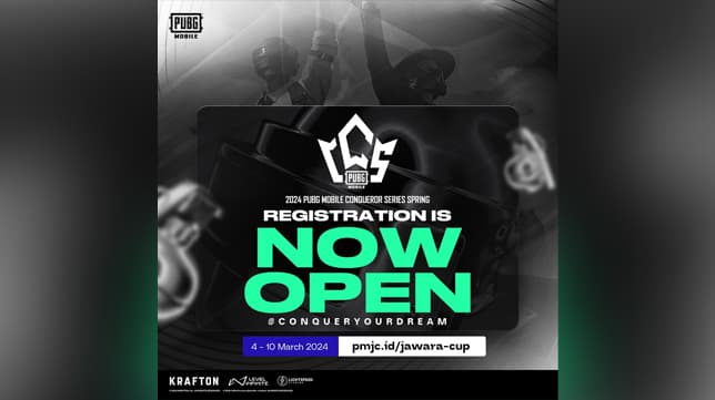 Registrasi 2024 PUBG Mobile Conqueror Series Spring (PMCS) Resmi Dibuka