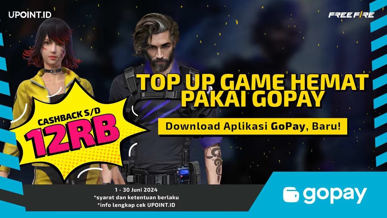 Promo Cashback 90% untuk Pengguna Baru GoPay di UPOINT.ID! Dapatkan Hingga 12.000 GoPay Coins!