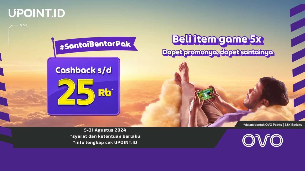Promo Seru: Kumpulkan OVO Stamp dan Dapatkan Reward 25.000 OVO Points di UPOINT.ID!