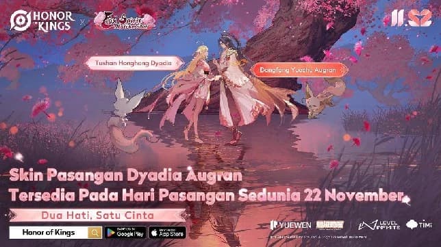 Dapatkan Skin Eksklusif di Kolaborasi Honor of Kings x Fox Spirit Matchmaker!