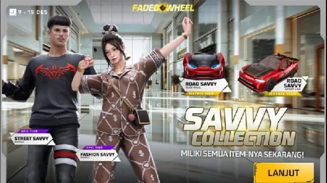 Cara Dapat Bundle Suvvy dan Sport Car Road Savvy di Free Fire