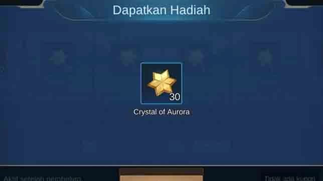 Cara Mengumpulkan Crystal of Aurora di Mobile Legends!