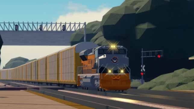 Jelajahi Kota dengan Kereta! Map Roblox Kereta Simulator Paling Populer