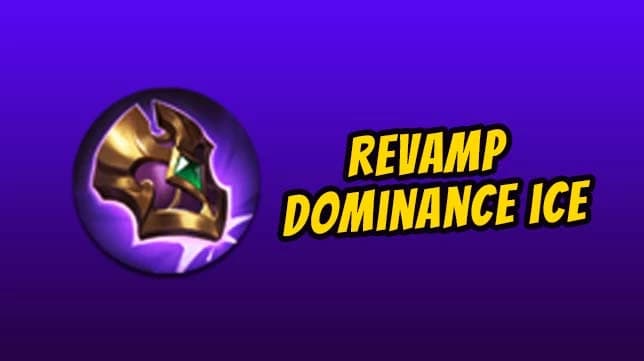 Penjelasan Revamp Item Dominance Ice di Mobile Legends