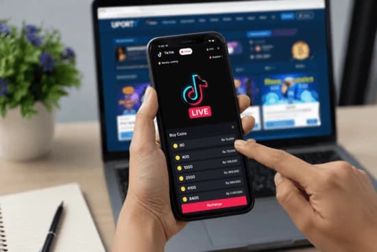 Cara Beli Koin TikTok LIVE Coins di UPOINT.ID