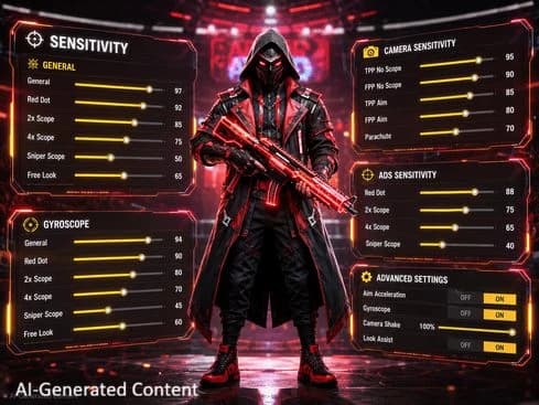 Setting Sensitivitas FF Auto Headshot, Bikin Headshot Lebih Mudah!