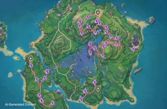 Lokasi Naku Weed Genshin Impact Terlengkap untuk Farming Cepat