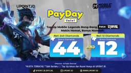Top Up MLBB Pakai QRIS BNC: Bonus hingga 44 Diamond di UPOINT.ID