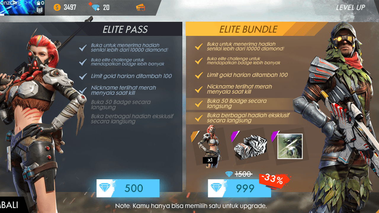 Apa Itu Elite Pass Serta Keuntungan dari Elit Pass di Free Fire?