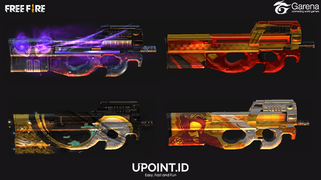 Coba Sekarang Juga! 4 Skin P90 Free Fire Tersakit Season 18