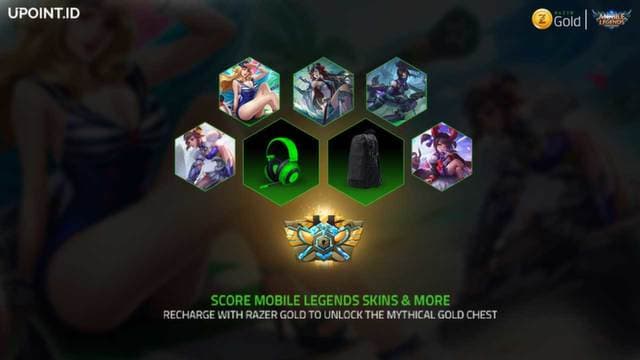 Razer Gold x MLBB Mythical Gold Chest: Dapatkan Beragam Skin dan Diamonds Mobile Legend