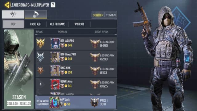 Cara Cepat Naik Rank di Call of Duty Mobile (Mode Multiplayer)