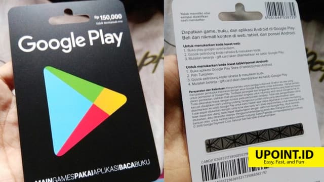 Kenapa Harus Beli Voucher Google Play di Upoint?