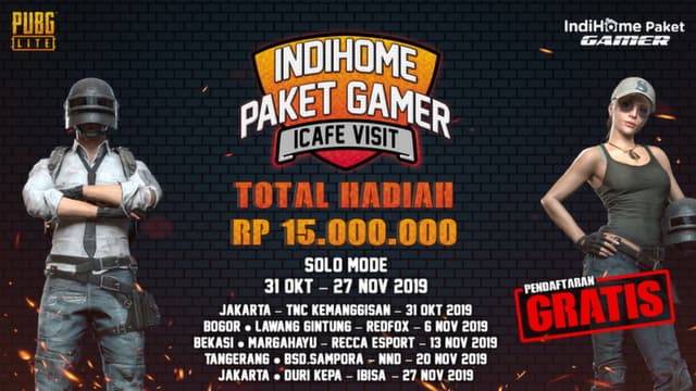 Daftar Sekarang! Turnamen PUBG PC Lite Solo Mode