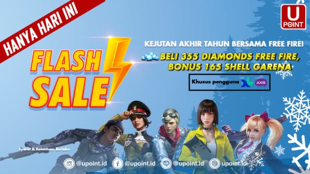 Kejutan Akhir Tahun Bersama Free Fire