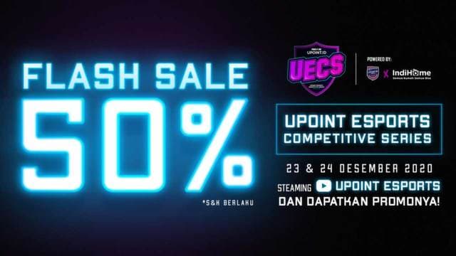 Promo Flash Sale Upoint Esports Hanya di Upoint