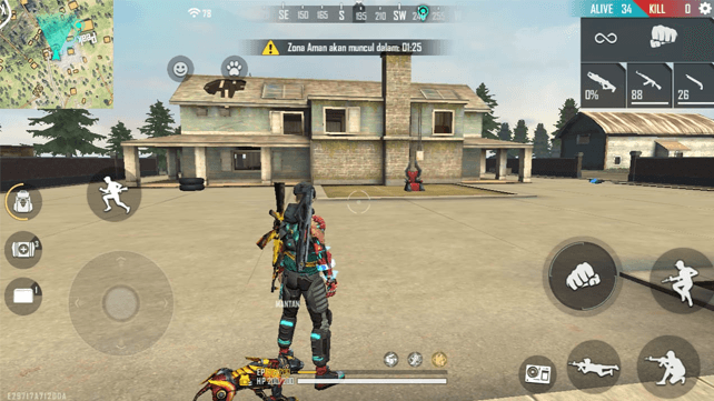 Berikut Nama-Nama Rumah Free Fire di Map Bermuda, Kalian Tau Yang Mana?