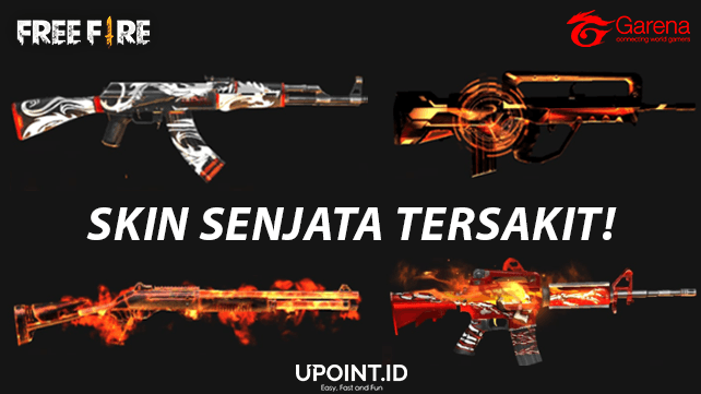 Musuh Auto Mati! Ini 5 Skin Senjata FF Tersakit!
